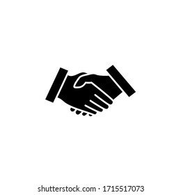 Vektorillustration-Illustration mit Handschütteln. perfekt für Business-Elemente. Symbol des Geschäfts, der Vereinbarung, der Partnerschaft und des Vertrags.
