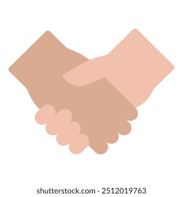 Handshake-Symbol für Web, App, Infografik usw.