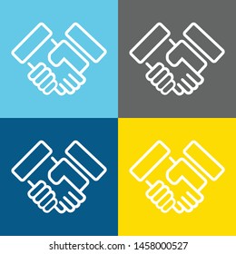 Handshake line for web computer and mobile
