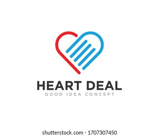 Handshake Logo Icon Design Vector