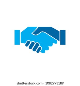 Handshake logo template