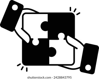 handshake represents personal commitment and mutual understanding that goes beyond legal concept vector design, self improvement at workplace Symbol, business motivation Sign, goal-directed behavior