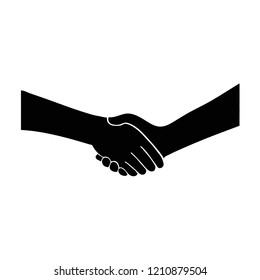 handshake sign hand