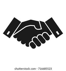 Handshake – stock vector
