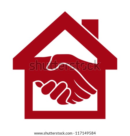 Handshake and successful real estate transactions