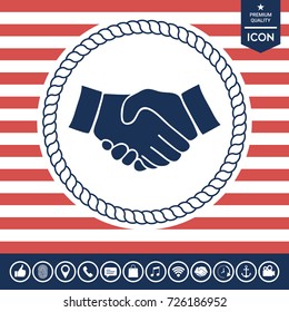Handshake symbol