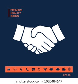 Handshake symbol icon