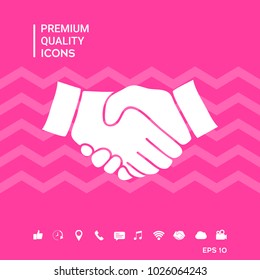 Handshake symbol icon