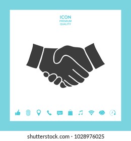 Handshake symbol icon