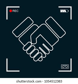Handshake symbol icon