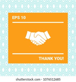 Handshake symbol icon