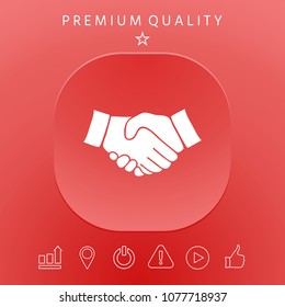 Handshake symbol icon