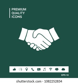 Handshake symbol icon