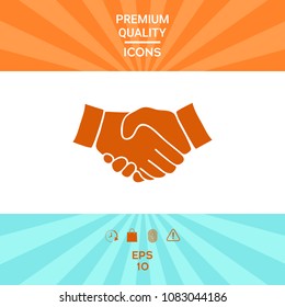 Handshake symbol icon