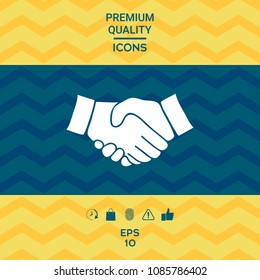 Handshake symbol icon