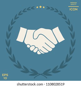 Handshake symbol icon