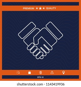 Handshake symbol icon