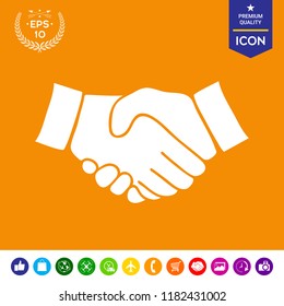 Handshake symbol icon