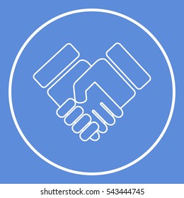 Handshake symbol icon