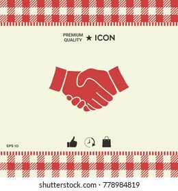 Handshake symbol icon