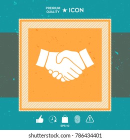 Handshake symbol icon