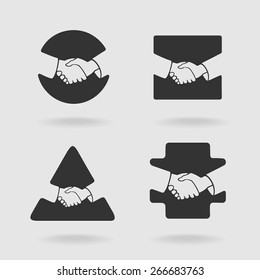 Handshake Symbol Set  