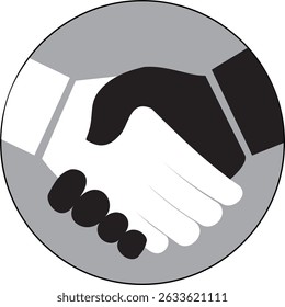 Handshake Symbol of Unity and Cooperation