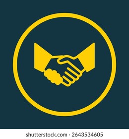 Handshake moderno vetor arte design bonito design incrível colorido útil illustration.eps