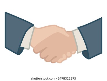 Apretón de dos manos para un Acuerdo