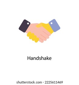 Handshake vector Flat  Icons. Simple stock illustration