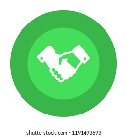 handshake vector icon