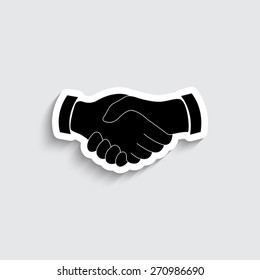 handshake - vector icon