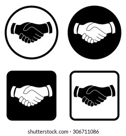 handshake - vector icon