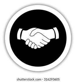 handshake - vector icon