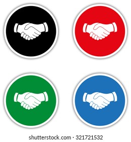 handshake - vector icon