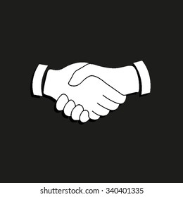 handshake - vector icon