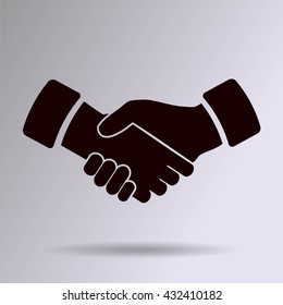 handshake vector icon