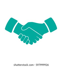 handshake vector icon