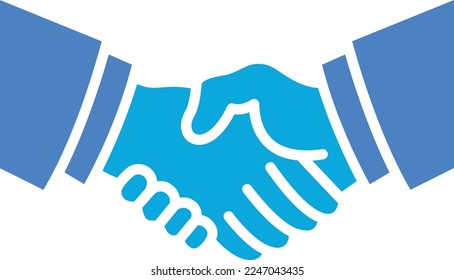 Handshake vector icon. Can be used for printing, mobile and web applications.