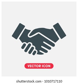 Handshake Vector Icon Illustration.Business Handshake .Contract Agreement Flat Icon For Mobile App And Web.Ui/Ux.Light Premium
Quality.
