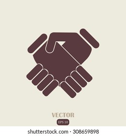 Handshake vector illustration