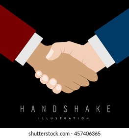 Handshake vector illustration