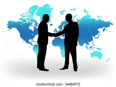 Handshake vector illustration
