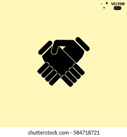 Handshake vector illustration