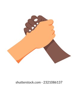 handshake vector illustration  friendship and cooperation concept