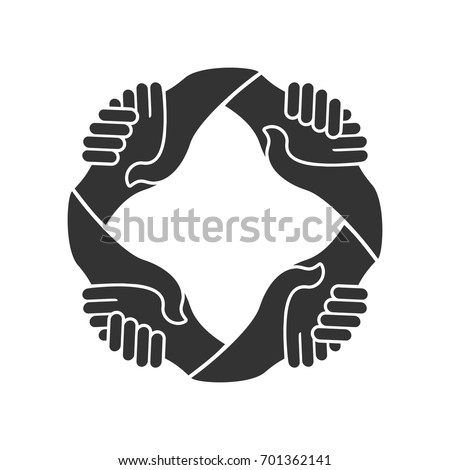 Handshake Vector Logo Shaking Hand Icon Stock Vector (Royalty Free