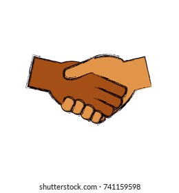 handshakes vector illustration