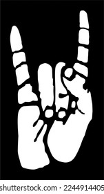 handsign symbol in vector art style