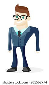 a handsome business man