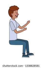 handsome man cartoon